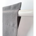 thumbnail image 3 of Aiking Home Solid Rod Pocket Valance for Window, 55 by 16-inch, Gray, 3 of 5
