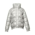 thumbnail image 4 of Pyhlmscde Women's Casual Mid Waisted Thick Warm Cotton Down Jacket, Winter Coats for Women, Puffer Jacket Womens, Winter Clothing for Women, 4 of 4
