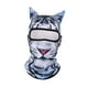 thumbnail image 4 of Pasamontañas con capucha para hombre y mujer, resistente al viento, para snowboard y pesca Tigre blanco, 4 of 9