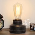 thumbnail image 1 of Lámpara de mesa Boncoo con control táctil y base vintage regulable, 1 of 7