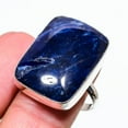 thumbnail image 2 of Natural Sodalite Gemstone Handmade 925 Sterling Silver Gift Ring Size 6, 2 of 2