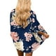 thumbnail image 3 of Cárdigan holgado con estampado floral, cárdigan con estampado 3/4, blusa tipo cárdigan, máxima comodidad, 3 of 7