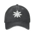 thumbnail image 2 of ZICANCN Aztecs Moon Sun Adjustable Baseball Cap Women , Hats for Men Adult Washed Cotton Denim Baseball Caps Fashion, 2 of 6