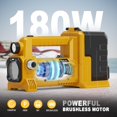 thumbnail image 2 of Bomba de transferencia de agua inalámbrica Danero 20V 1/4 HP sin escobillas 540 GPH, 2 of 9