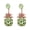 Green, variant on Pineapple Earrings Fruit Pineapple Earrings Personalized Earrings European and Korean Earrings 7 Color Optional