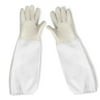 Beekeeping Gloves Canvas Protective Bee Keeping Supplies Equipment with Vented Long Sleeves for the Beekeeper 1 Pair
