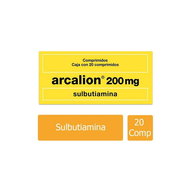 Arcalion 200 mg 20 comprimidos