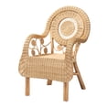 thumbnail image 2 of bali & pari Putri Rattan BOHO Accent Chair, Natural Brown, 2 of 9