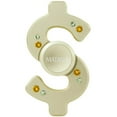 thumbnail image 3 of 24k Gold Plated Hanging Christmas Tree Dollar Sign Spinner Ornament w/ Matashi Crystals, 3 of 6