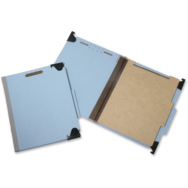 SKILCRAFT, NSN5907108, 2-Part End Tab Classification Folders, 25 Per ...