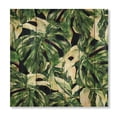 thumbnail image 3 of Designart 'Natural Green Leaves Exotic On Dark II' Tropical Print on Natural Pine Wood, 3 of 5