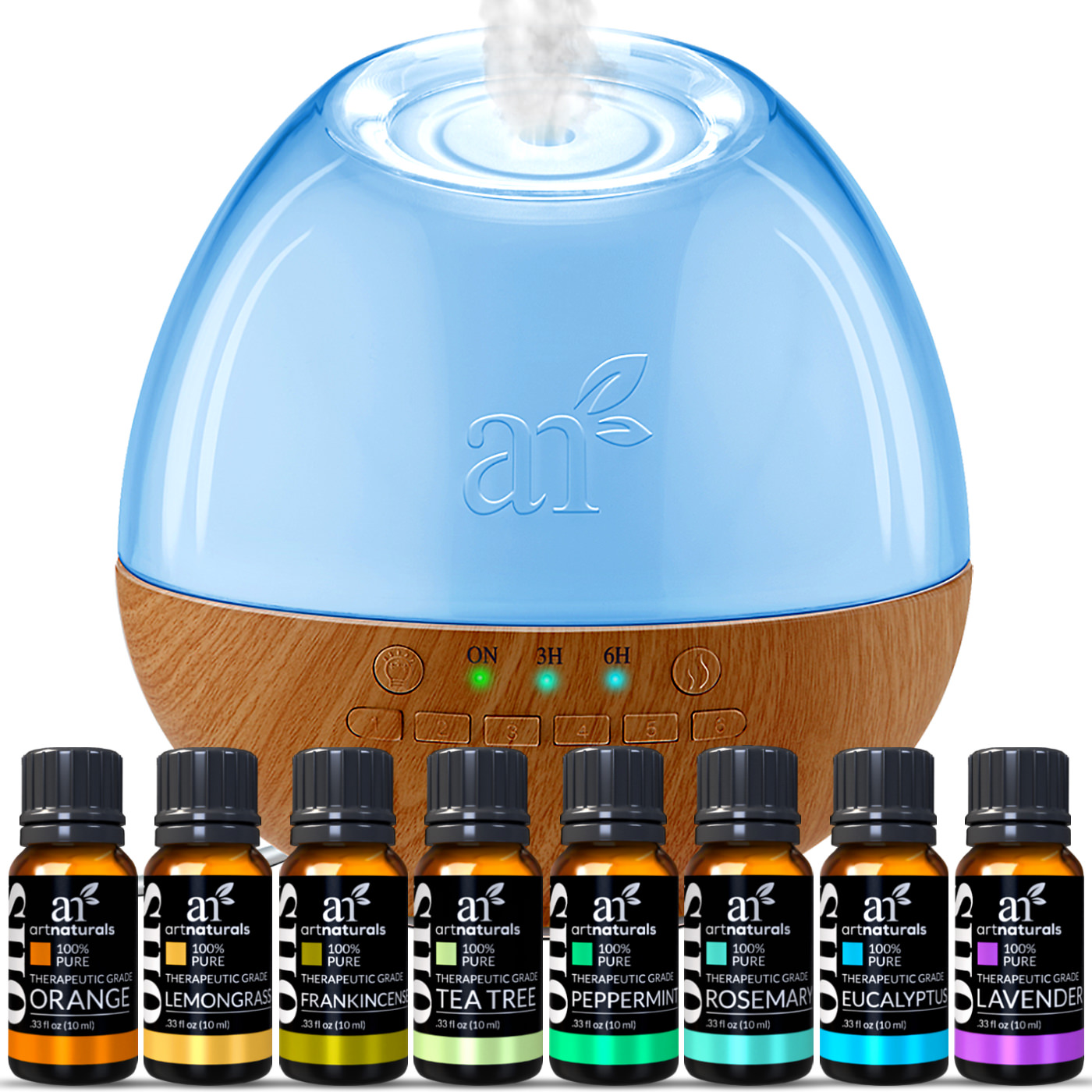 Artnaturals Essential Oil and Sound Machine Diffuser Set (300 ml Tank