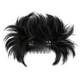 thumbnail image 3 of Postizos de moño desordenado para mujer, extensión de moño para el cabello, peine lateral de sujeción fuerte, moños desordenados, accesorios para el Estilo A Salvador Dali Clip de garras de pelo, 3 of 10