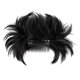 thumbnail image 3 of Postizos de moño desordenado para mujer, extensión de moño para el cabello, peine lateral de sujeción fuerte, moños desordenados, accesorios para el Estilo A Salvador Dali Clip de garras de pelo, 3 of 10