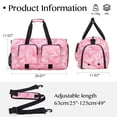 thumbnail image 5 of Kabaqoo Overnight Bag with Shoe Compartment, Waterproof 40L Travel Duffle Bag Gym Bag, 5 of 7