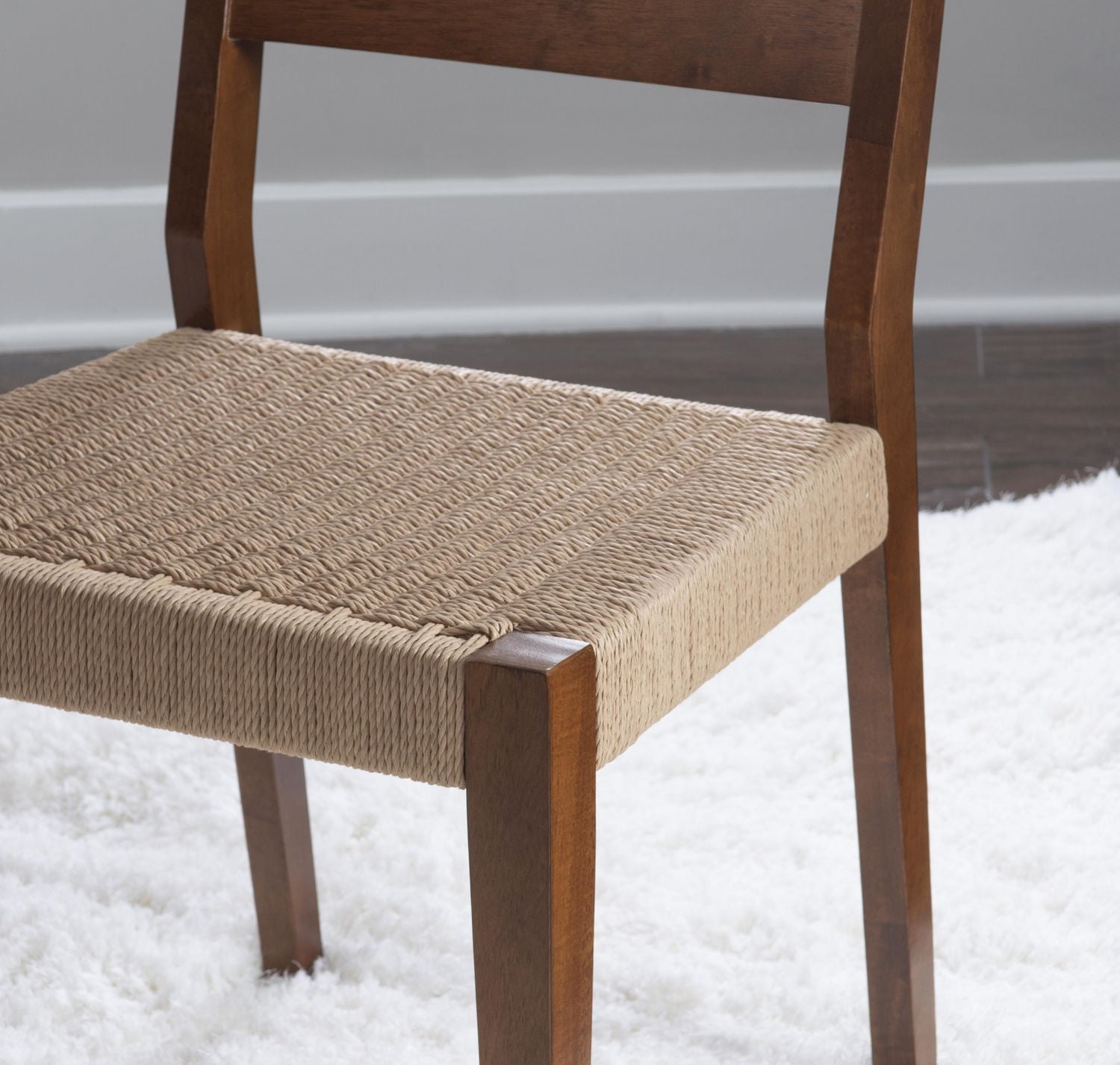 Ensemble de salle à manger 7 pièces Parisi, Marron