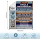thumbnail image 4 of LHSHID Uncle Fathers Day Blanket Gifts Uncle Gifts for Men Uncle Gifts from Niece Nephew Great Gifts for Uncle Best Uncle Ever Gifts for New Uncle Uncle Birthday Blanket 60"x80", 4 of 6