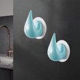 thumbnail image 2 of CSChome Hanger Hook Punch free Hanger Hook: Space saving Traceless Strong Load bearing Water Drop Shape Design for Home Use, 2 of 6