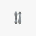 thumbnail image 2 of ezpz tiny spoon - silicone feeding spoon twin pack (gray), 2 of 8