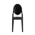 thumbnail image 4 of Modway Casper 18.5" Sturdy Acrylic Plastic Dining Chairs in Black (Set of 2), 4 of 7