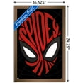 thumbnail image 3 of Marvel Comics - Spider-Man - Text Face Wall Poster, 14.725" x 22.375", Framed, 3 of 3