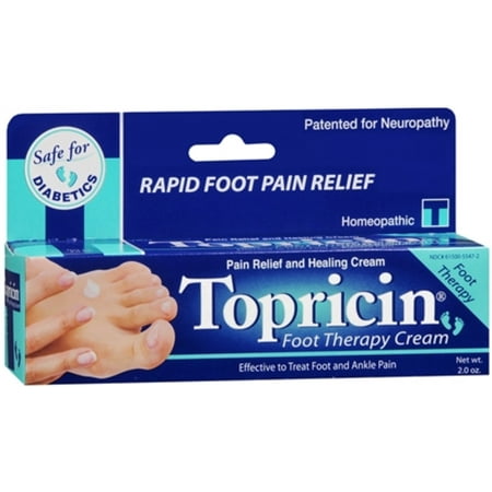 Topricin Foot Therapy Cream 2 oz (Pack de 3)