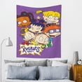 thumbnail image 4 of Rugrats Wall Tapestry Cartoon Poster Wall Hanging Tapestry for College Dorm Living Room Bedroom Decoration 40x60 Inch, 4 of 7