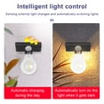 thumbnail image 3 of Solar Light Outdoor Lights Intelligent Control Sport Sensor Human Induction Wall Lamp Lighting Equipment Yard Corridor Garden Four Filaments Human Induction Bulb, 3 of 8