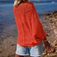 thumbnail image 6 of kaondbfi Cardigans for Elegant Women Crochet Long Sleeve Shirt Mesh Knit Tops Lightweight Summer Clothing Womens Summer Fall Fashion Bolero Shrug Tops, 6 of 7