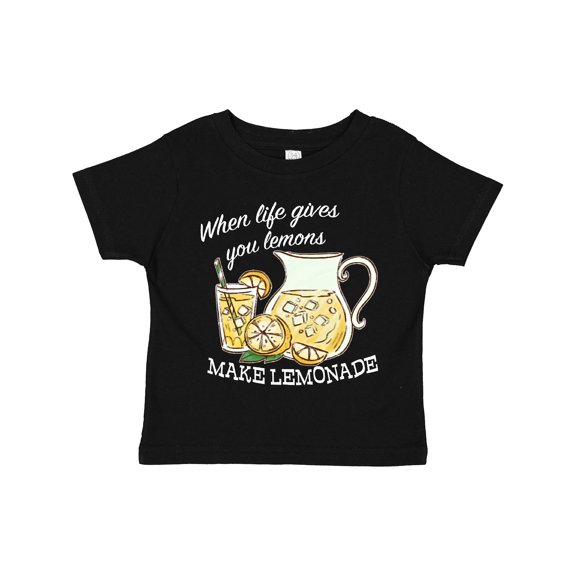 Inktastic When Life Gives You Lemons, Make Lemonade Boys or Girls Toddler T-Shirt
