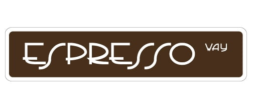 18/" Wide Indoor//Outdoor ESPRESSO Street Sign lover coffee drinker shop house