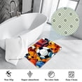 thumbnail image 3 of Football Non-Slip Polyester Game Mat Kitchen Rugs Door Mat Machine Washable, 3 of 6
