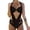 A, variant on Womens 1-Piece V-Neck Ruched Halter Conjoined Swimsuit - Tummy Control Bathing Suit for Beach & Swim
