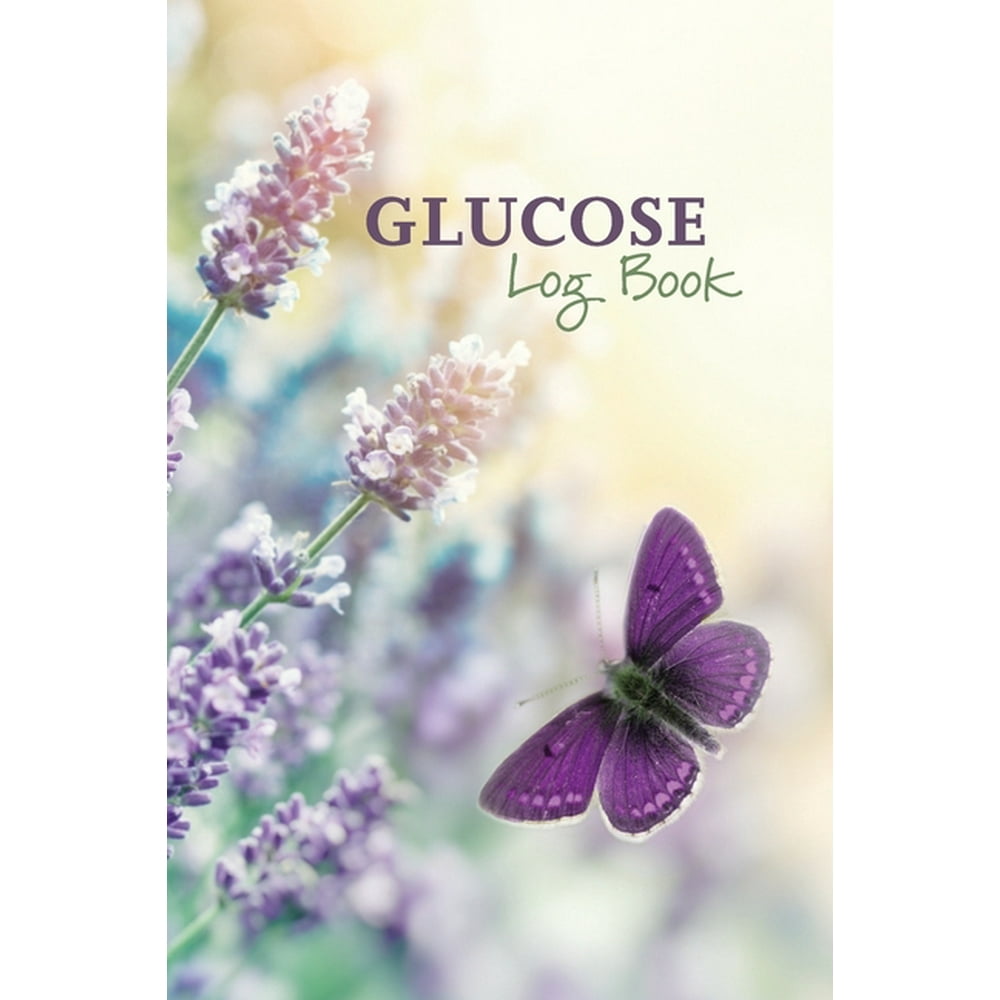 Glucose Log Book Blood Sugar Logbook Diabetic Record Keeping