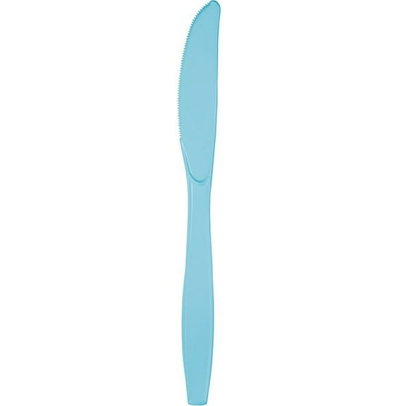288 Count Bulk Pack Pastel Blue Plastic Knives