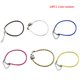 thumbnail image 1 of Pulseras de punto cadenas de muñeca de cuero de Color sólido joyería de mano regalo de decoración con hebilla de metal 50 Piezas kenally HA002633-00, 1 of 6