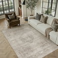 thumbnail image 2 of BERTHMEER 5'x7' Area Rugs for Living Room Rugs for Bedroom Kitchen Non Slip Washable Vintage Beige Carpets Oriental Distressed Office Dorm Dining Room Traditional Throw Rugs, 2 of 9