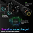 thumbnail image 4 of Nakamichi Shockwafe Ultra 9.2.4 Channel Dolby Atmos/DTS:X Soundbar with Dual 10 Subwoofers (Wireless), 4 Rear Surround Effects Speakers, eARC and SSE Max Technology (Flagship), 4 of 5