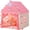 Pink With Mat, variant on QW Kids Tents Indoor for Girls, Toddler Play Tent Large Fairy Playhouse for Baby Inside Princess Castle House Child Teepee Gift Toys(Pink)