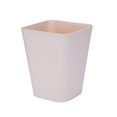thumbnail image 1 of Kitchen Garbage Bin Trash Can Wastebasket Large Opening Square Lightweight Rubbish Container Bathroom Household Beige, 1 of 9