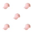 thumbnail image 1 of Transemion Classic Baseball Cap With Ring Decoration For Elegant Touch Ring Baseball Cotton Hat Match Style Quick-drying Beach Pin Pink 5Set, 1 of 6