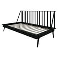 thumbnail image 5 of Castle Place Vintage Spindle Twin Size Wooden Daybed, Black, 5 of 10