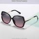 thumbnail image 2 of Polarized Sunglasses for Women with Large Frame, Color Changing, Trendy Metal Glasses xq-sg595, 2 of 4