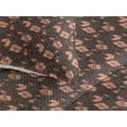 thumbnail image 3 of Ambesonne Floral Quilted Bedspread Set 3 Pcs, Leafy Ivy Branches Flowers, Queen, Green Brown Plum Peach, 3 of 4