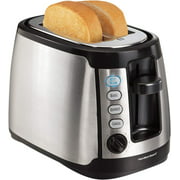 4-Slice Toaster with Long-Slots, Sure-Toast Technology, Bagel & Defrost Settings, Auto-Shutoff, Stainless Steel (24820)