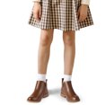 thumbnail image 7 of Rexoro Girls Ankle Boots Star Perforated Round Toe Low Heel Short Booties with Side Zipper for Toddler Little Kid Big Kid School Daily Wear, 7 of 7