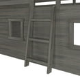 thumbnail image 5 of Farmhouse Twin Low Loft with 2 Windows, Driftwood, 5 of 8