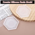 thumbnail image 4 of Uxcell 2 Pcs Moldes de Silicona para Posavasos en Forma de Nube Grande para Manualidades DIY, 4 of 6