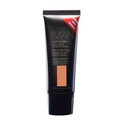 IMAN Cosmetics Second to Nonce Luxury Radiance Liquid Makeup, Medium Skin, Clay 3, 1 Oz
