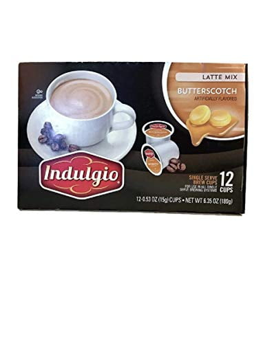 Butterscotch Latte Mix Single Brew K 